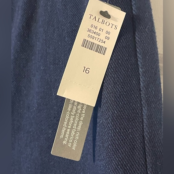 Talbots Soho Ankle Pant Leggings Sz 16 - Picture 9 of 14